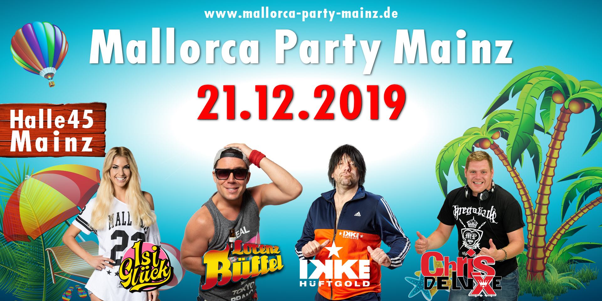 Mallorca Party 2019 – Schlager Party Mainz – Mallorcaparty Mainz